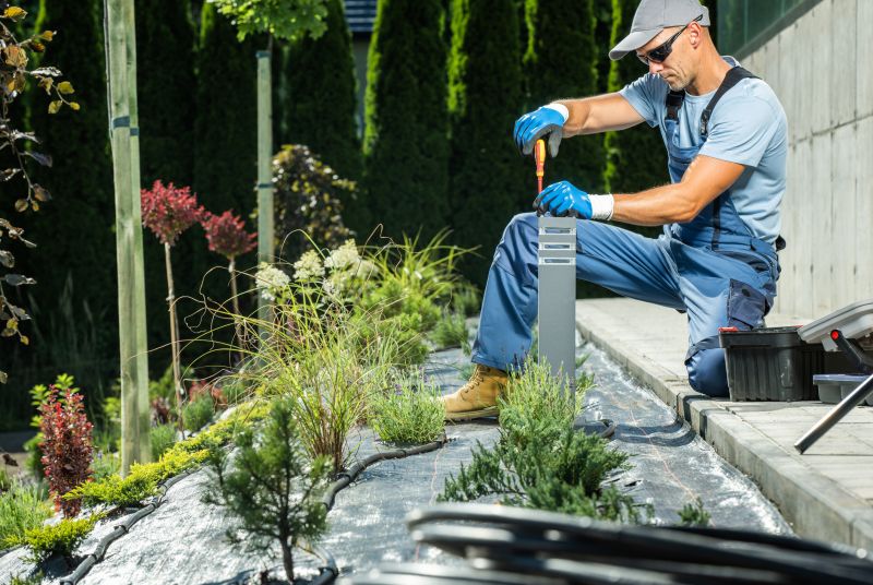 Garden Lighting Installation in Littleton, CO